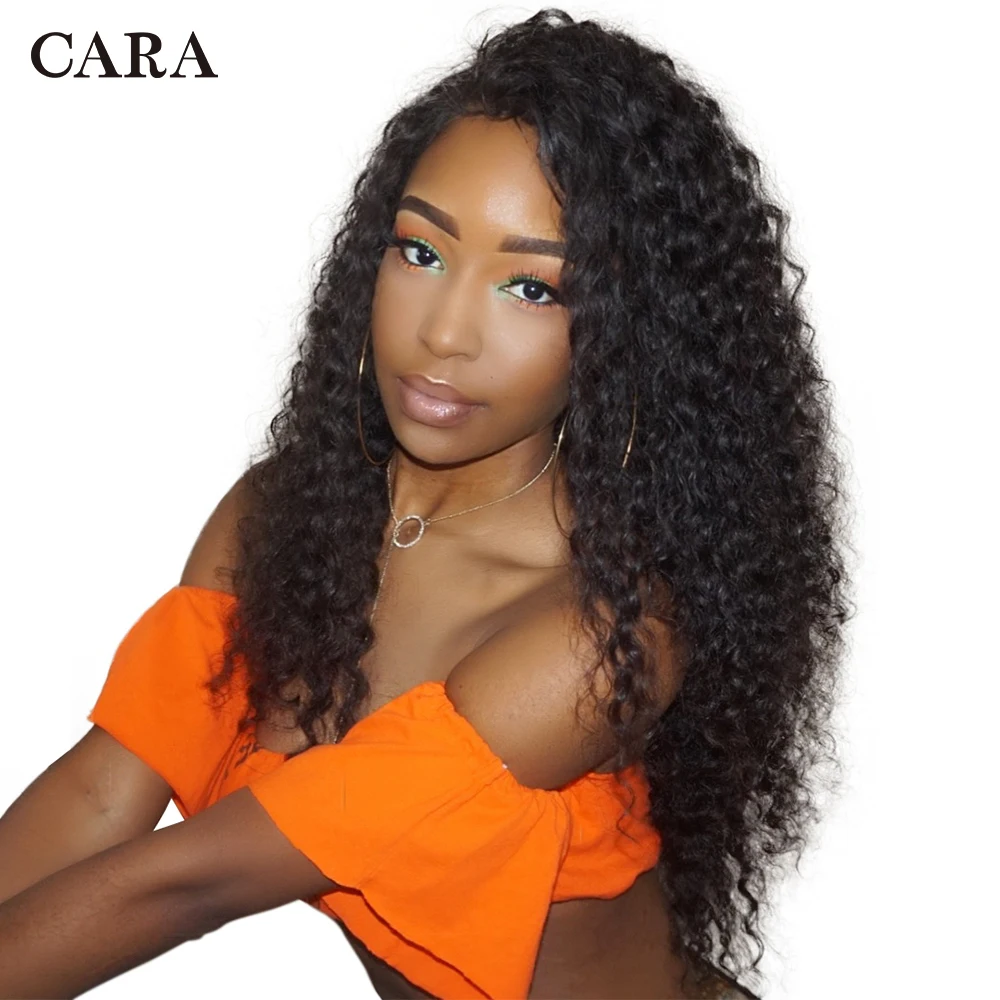 CARA Curly Lace Front Human Hair Wigs For Women 13x4 Lace Front Wigs Pre Plucked 250% Brazilian Natural Black Color Remy Wigs
CARA Curly Lace Front Human Hair Wigs For Women 13x4 Lace Front Wigs Pre Plucked 250% Brazilian Natural Black Color Remy Wigs