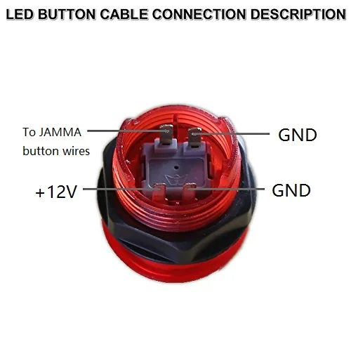 12V button connection