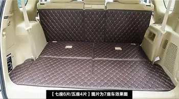 4 Colors 6 pcs Cargo Liner Car Trunk Mat For 7 Seats TOYOTA Prado 2010-2017 Carpet Interior Floor Mats 
4 Colors 6 pcs Cargo Liner Car Trunk Mat For 7 Seats TOYOTA Prado 2010-2017 Carpet Interior Floor Mats