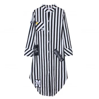 2017 100% Cotton Nightgown Women Nightdress Striped Sleepwear Big Version Nightgowns Lady Sleepshirts Dress Lounge Home Clothing
2017 100% Cotton Nightgown Women Nightdress Striped Sleepwear Big Version Nightgowns Lady Sleepshirts Dress Lounge Home Clothing