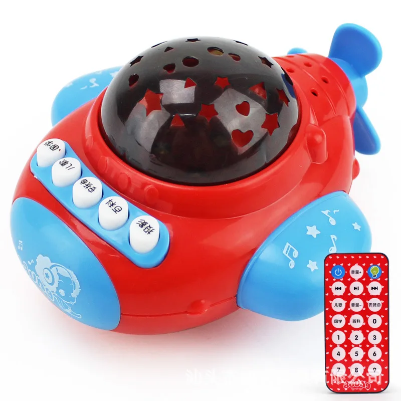 1pc RC Control Cartoon Aircraft Chinese Stories Song Educational Machines Kids Toys for Children With Light Projection Baby Game
1pc RC Control Cartoon Aircraft Chinese Stories Song Educational Machines Kids Toys for Children With Light Projection Baby Game