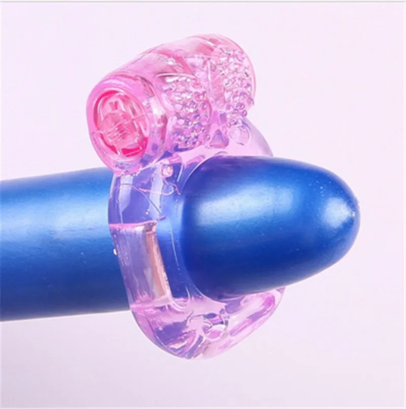 

Crystal Penis Cock Ring Penis Vibration Ring Delay Ejacualtion G spot Stimulate Elastic Silicone Sex Toy Men Cock Vibrating Ring