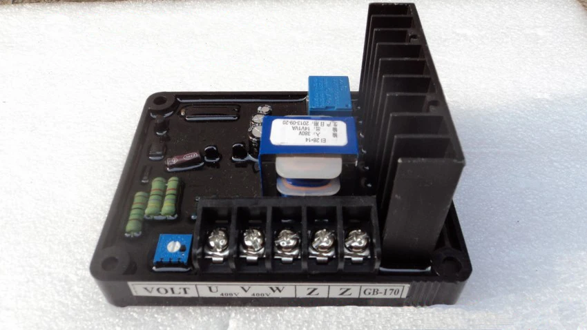 Diesel automatic voltage regulator GB170 DX-5E AVR brush generator regulator plate
Diesel automatic voltage regulator GB170 DX-5E AVR brush generator regulator plate