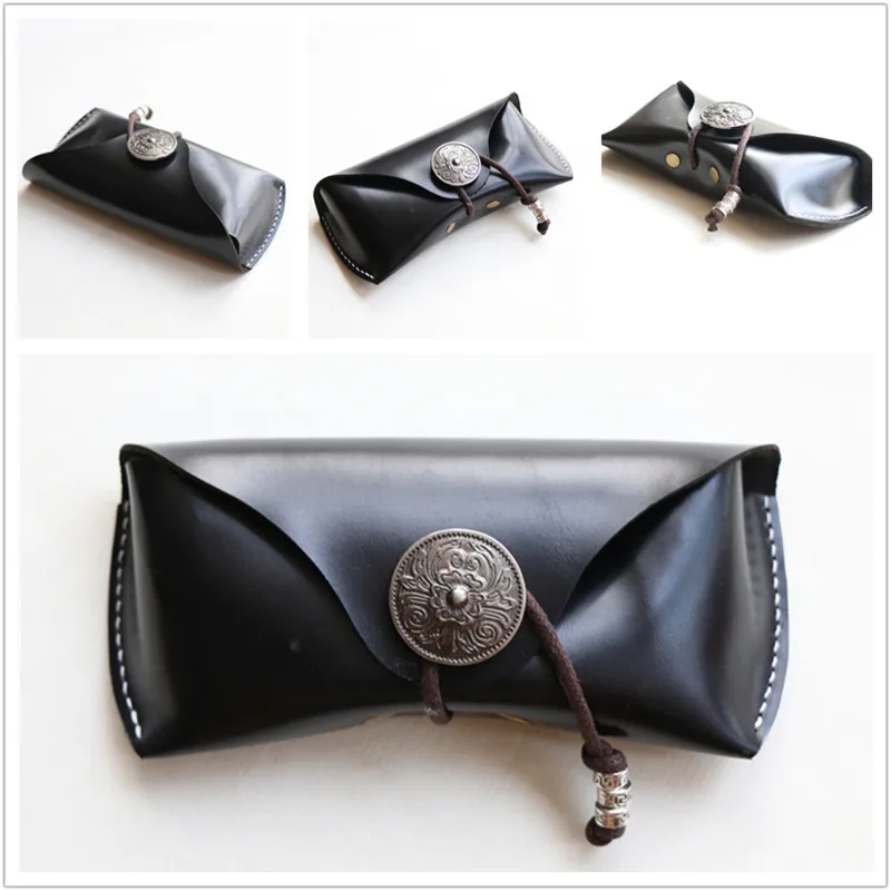 Vazrobe Handmade Leather Sunglasses Box Glasses Scratch Protection Bag Retro Anti-pressure Cases Eyeglasses Protective
Vazrobe Handmade Leather Sunglasses Box Glasses Scratch Protection Bag Retro Anti-pressure Cases Eyeglasses Protective