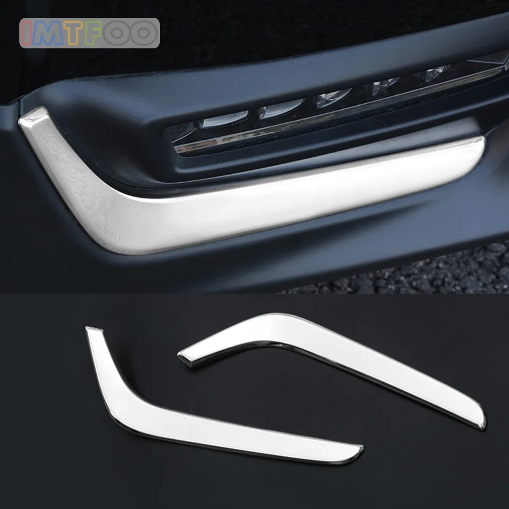 STAINLESS STEEL FRONT FOG LIGHT LAMP TRIM COVER MOLDINGS FOR 2017 2018 2019 HONDA CR-V CRV ACCESSORIES CAR STYLING
STAINLESS STEEL FRONT FOG LIGHT LAMP TRIM COVER MOLDINGS FOR 2017 2018 2019 HONDA CR-V CRV ACCESSORIES CAR STYLING