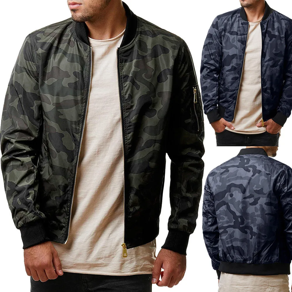 Men's Autumn Winter Casual Daily Cotton Blend Camouflage Zipper Long Sleeve Jacket Coat Top Blouse Gift
Men's Autumn Winter Casual Daily Cotton Blend Camouflage Zipper Long Sleeve Jacket Coat Top Blouse Gift