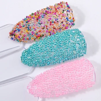 6Pcs Colorful Nail Micro Caviar Beads Set Mini 3D Ball Glitter DIY Beauty Nail Art Decoration UV Gel Decoration Manicure Tools
6Pcs Colorful Nail Micro Caviar Beads Set Mini 3D Ball Glitter DIY Beauty Nail Art Decoration UV Gel Decoration Manicure Tools