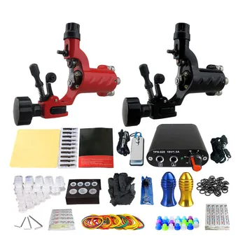 2017 Pro Complete Tattoo Machine Kit Set 2Pcs Rotary Tattoo Machine Gun Power Supply Needles Grips Tips Footswitch For Body Art
2017 Pro Complete Tattoo Machine Kit Set 2Pcs Rotary Tattoo Machine Gun Power Supply Needles Grips Tips Footswitch For Body Art