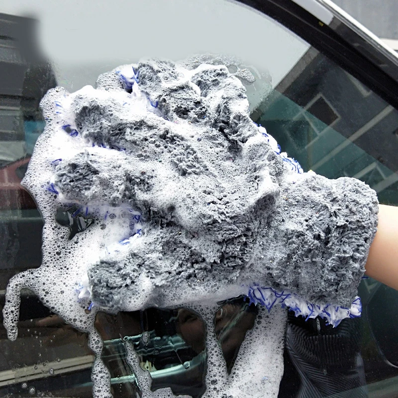 30x27.5cm High Density Microfiber Car Wash Cleaner Mitt Maximum Absorbancy Glove Premium Car Cleaning Glove Car Care Detailing
30x27.5cm High Density Microfiber Car Wash Cleaner Mitt Maximum Absorbancy Glove Premium Car Cleaning Glove Car Care Detailing