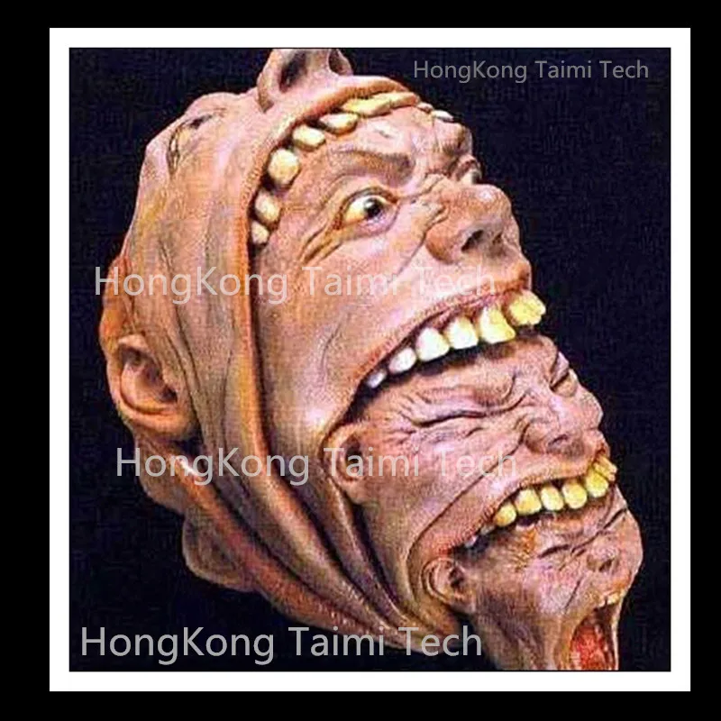 Overlapping head Latex Mask Scary Horror Halloween Masks Demon Parasite Zombie Vampire realista vampire Super terror Thriller
Overlapping head Latex Mask Scary Horror Halloween Masks Demon Parasite Zombie Vampire realista vampire Super terror Thriller
