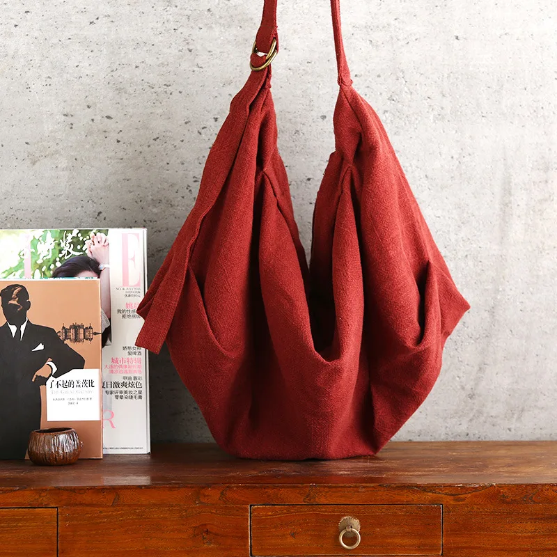 Oversize Burlap Hobo Bag Women Casual Vintage Fabric Slouch Bag 2019 Female Leisure High Quality Big Capacity Messenger Bag
Oversize Burlap Hobo Bag Women Casual Vintage Fabric Slouch Bag 2019 Female Leisure High Quality Big Capacity Messenger Bag