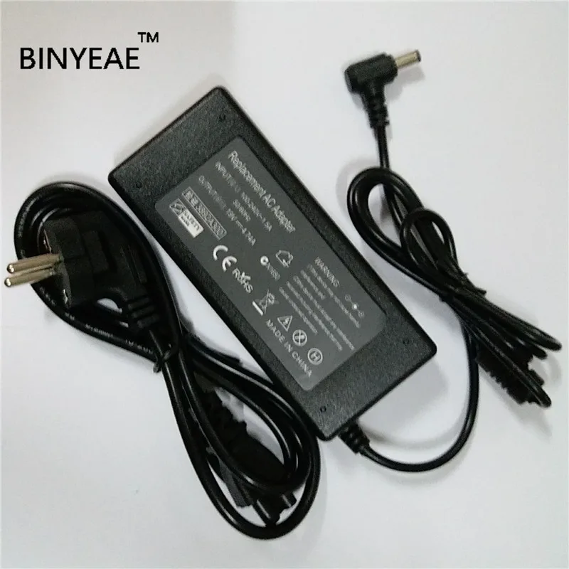 

19V 4.74A 90W AC Adapter Battery Charger With Power Cord for TOSHIBA SATELLITE PA3516E-1AC3 PA-1900-24 PA3516E-1AC3 LAPTOP