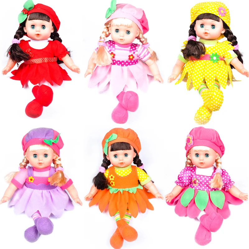 HOT 35cm Flower Fairy fashion adorable Pattern Girl Silicone kids doll 5D eye realistic vinyl princess girl with long hair toys
HOT 35cm Flower Fairy fashion adorable Pattern Girl Silicone kids doll 5D eye realistic vinyl princess girl with long hair toys