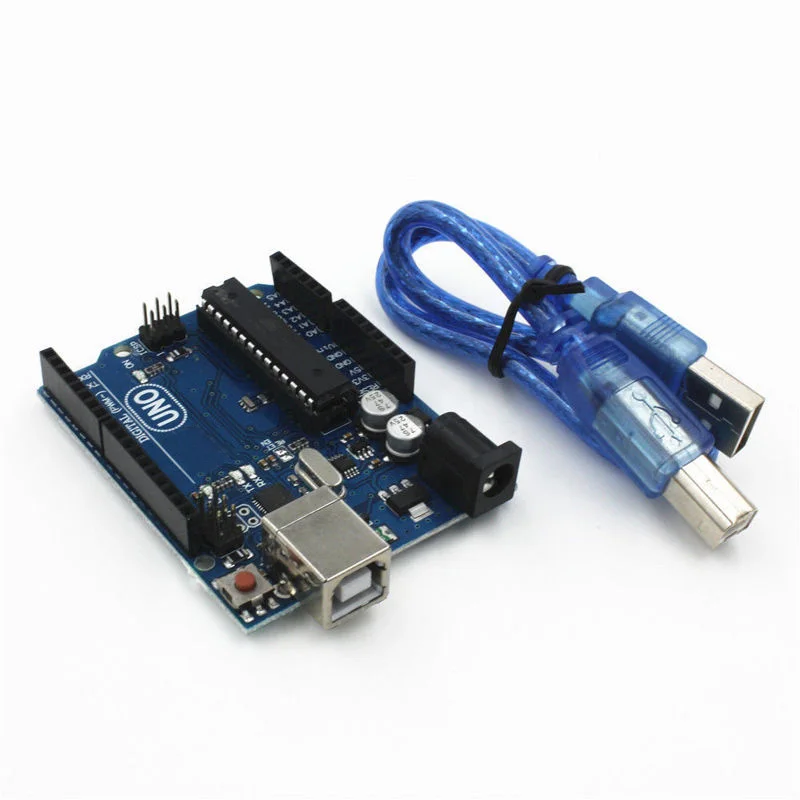 Фото UNO R3 MEGA328P ATMEGA16U2 макетная плата для Arduino + USB кабель Новый | Электронные компоненты и