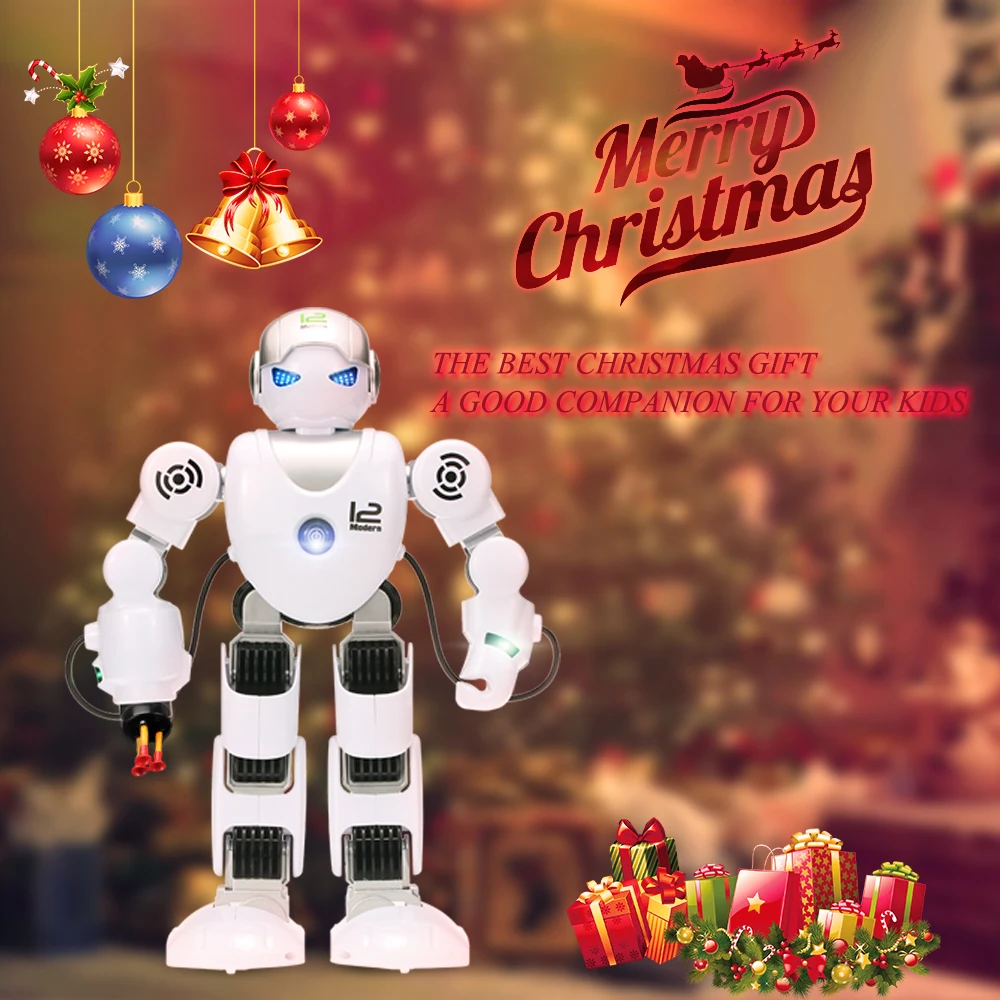 LE NENG TOYS K1 Intelligent Programmable Humaniod 2.4G Remote Control Robot with Shoot Music Dance Arm-swing Function
LE NENG TOYS K1 Intelligent Programmable Humaniod 2.4G Remote Control Robot with Shoot Music Dance Arm-swing Function