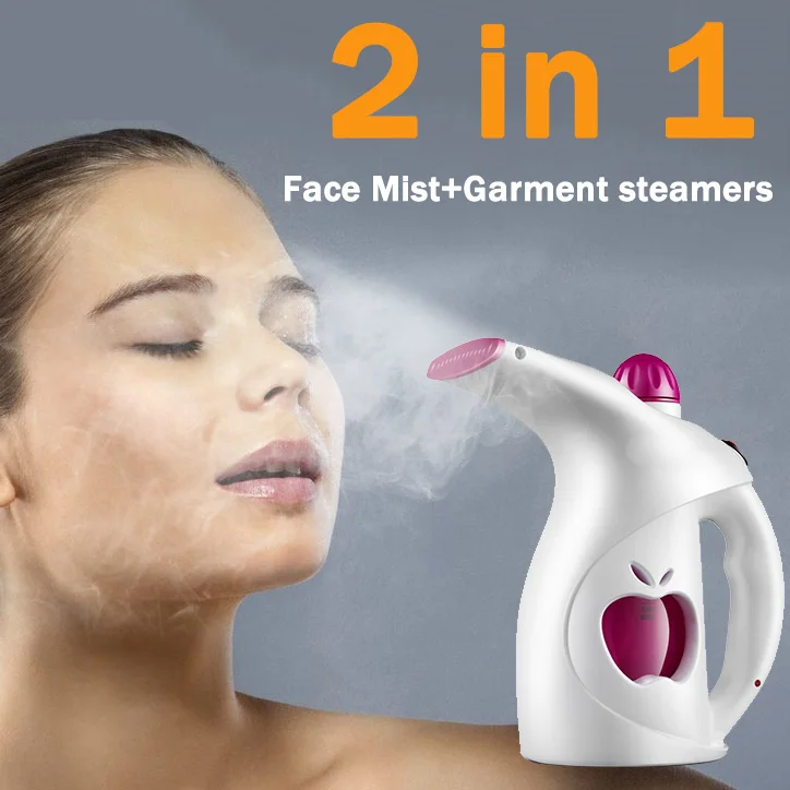2 in1 Face Steamer Deep Cleanser Mist Steam Sprayer Spa Skin Vaporizer handheld garment Steamer EU US plug
2 in1 Face Steamer Deep Cleanser Mist Steam Sprayer Spa Skin Vaporizer handheld garment Steamer EU US plug