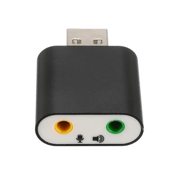 Mini External USB 2.0 7.1 CH Virtual Audio Sound Card Adapter Converter for Notebook Audio Sound Card Adpater 1pcs
Mini External USB 2.0 7.1 CH Virtual Audio Sound Card Adapter Converter for Notebook Audio Sound Card Adpater 1pcs