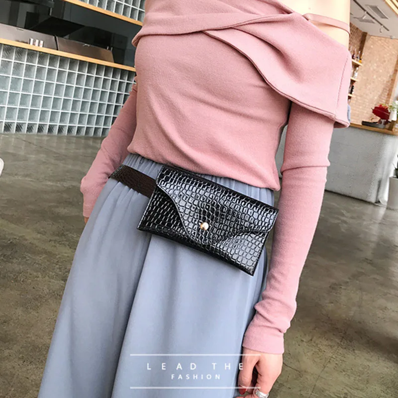 Fanny Pack For Women Crocodile Ladies Waist Pack Belt Bag Female Chest Bags PU Small Belly Bag Purse
Fanny Pack For Women Crocodile Ladies Waist Pack Belt Bag Female Chest Bags PU Small Belly Bag Purse