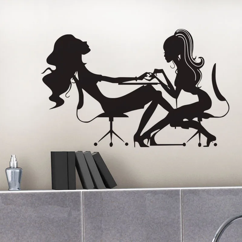 Beauty Salon Manicure Wall Stickers Decorative Wall Art Vinyl Decals Fashion Girl Wall Decor Hands Nails Wall Mural
Beauty Salon Manicure Wall Stickers Decorative Wall Art Vinyl Decals Fashion Girl Wall Decor Hands Nails Wall Mural