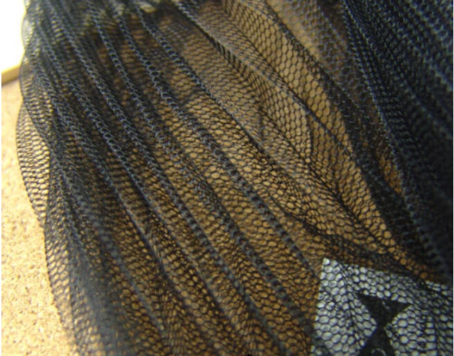 5 Meters Width 150cm 59" black Ruffled Pleated Crumple Mesh Lace Fabric Solid Wedding Dress bubble skirt Material MM131
5 Meters Width 150cm 59" black Ruffled Pleated Crumple Mesh Lace Fabric Solid Wedding Dress bubble skirt Material MM131