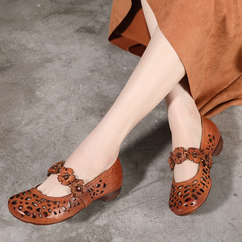 Women Leather Flats Hollow Out Flower Summer Shoes Women Retro 2019 Handmade Genuine Leather Women Lazy Shoes Flat Ladies Brand
Women Leather Flats Hollow Out Flower Summer Shoes Women Retro 2019 Handmade Genuine Leather Women Lazy Shoes Flat Ladies Brand