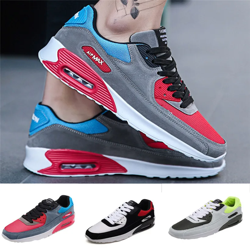 Clothing - Lightweight Air Mesh Man Sneakers Skid-Proof Sport Shoes