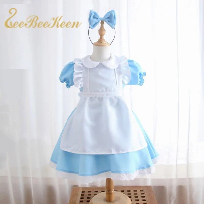 Halloween Cosplay Dress Women Adult Anime Alice In Wonderland Blue Party Dress Alice Dream Women Maid Lolita Cosplay Costume
Halloween Cosplay Dress Women Adult Anime Alice In Wonderland Blue Party Dress Alice Dream Women Maid Lolita Cosplay Costume