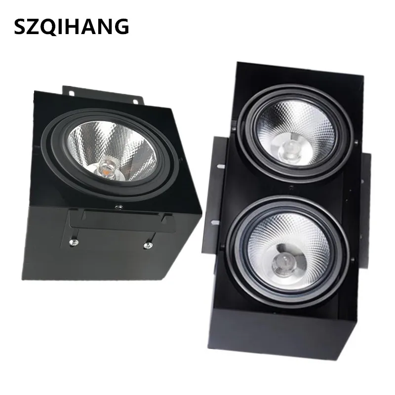 15W/2*15W Square Led downlight light COB Ceiling Spot Light Single/Double AC85-265V ceiling recessed Lights Indoor Fixeures Lamp
15W/2*15W Square Led downlight light COB Ceiling Spot Light Single/Double AC85-265V ceiling recessed Lights Indoor Fixeures Lamp