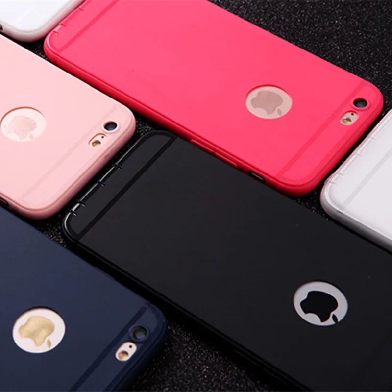 Luxury Phone Case For iPhone 7 8 6 S 6S Plus Ultra thin Candy Colors Soft TPU Silicone Cover Case For Apple iPhone X Matte Capa
Luxury Phone Case For iPhone 7 8 6 S 6S Plus Ultra thin Candy Colors Soft TPU Silicone Cover Case For Apple iPhone X Matte Capa