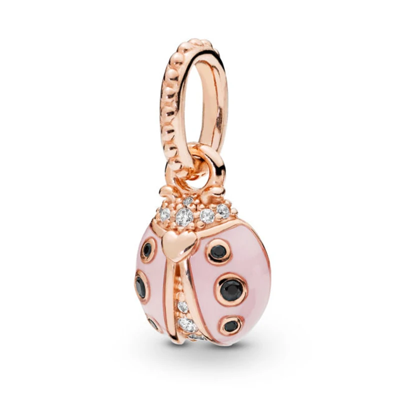 2019 NEW 100% 925 Sterling Silver Lucky Pink Ladybird Pendant Rose Gold Premium Jewelry Make Gift DIY Bracelet Bangle Jewelry
2019 NEW 100% 925 Sterling Silver Lucky Pink Ladybird Pendant Rose Gold Premium Jewelry Make Gift DIY Bracelet Bangle Jewelry