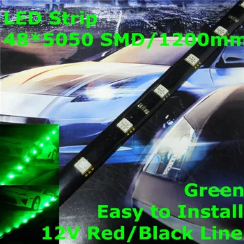 Stock Shipping New 12V CE Car LED Decoration Soft Strip1200mm Green Color(48*5050 SMD) For Out/In Door Signal Atmosphere Light
Stock Shipping New 12V CE Car LED Decoration Soft Strip1200mm Green Color(48*5050 SMD) For Out/In Door Signal Atmosphere Light