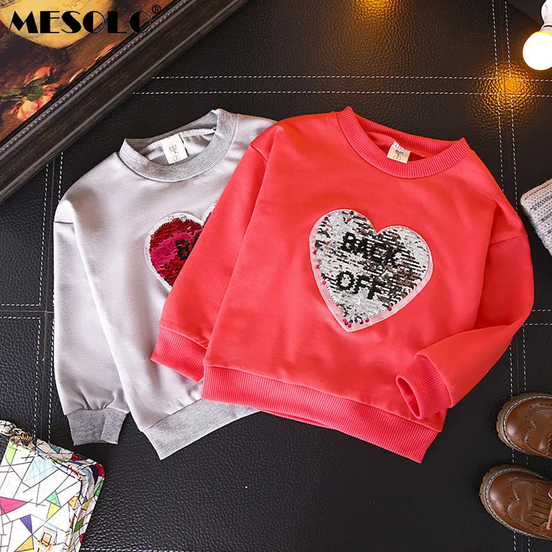 MESOLO Girl Sweater 2019 Dress Children Long Sleeve Jacket Tide Discoloration Paillette Pullover Rendering Unlined Upper Garment
MESOLO Girl Sweater 2019 Dress Children Long Sleeve Jacket Tide Discoloration Paillette Pullover Rendering Unlined Upper Garment
