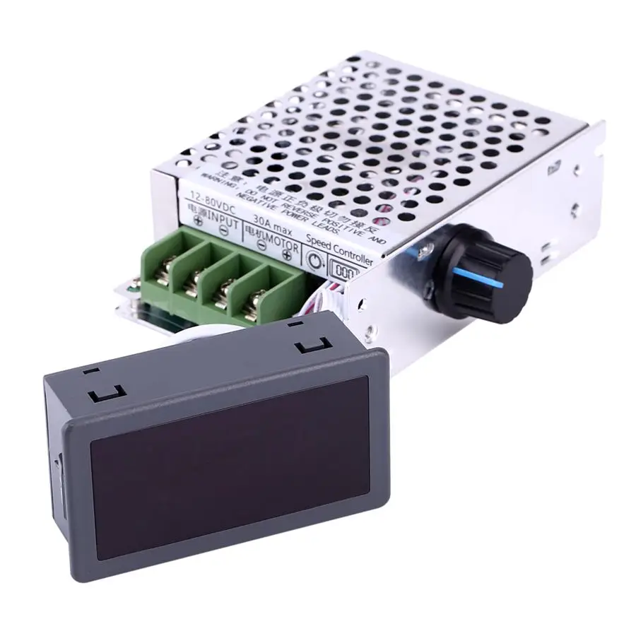 CCM6DS-D 12V 24V 36V 48V 60V 80V DC 30A PWM Variable Digital LCD Display DC Motor Speed Controller With Case
CCM6DS-D 12V 24V 36V 48V 60V 80V DC 30A PWM Variable Digital LCD Display DC Motor Speed Controller With Case