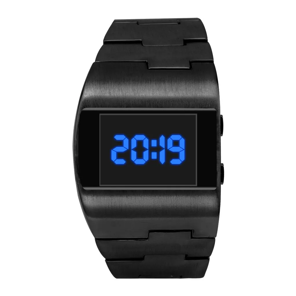 GEMIXI Cool Fashion Handsome Wide Dial Steel Belt Monochrome Digital Electronic Watch Wholesale Apr17p30
GEMIXI Cool Fashion Handsome Wide Dial Steel Belt Monochrome Digital Electronic Watch Wholesale Apr17p30