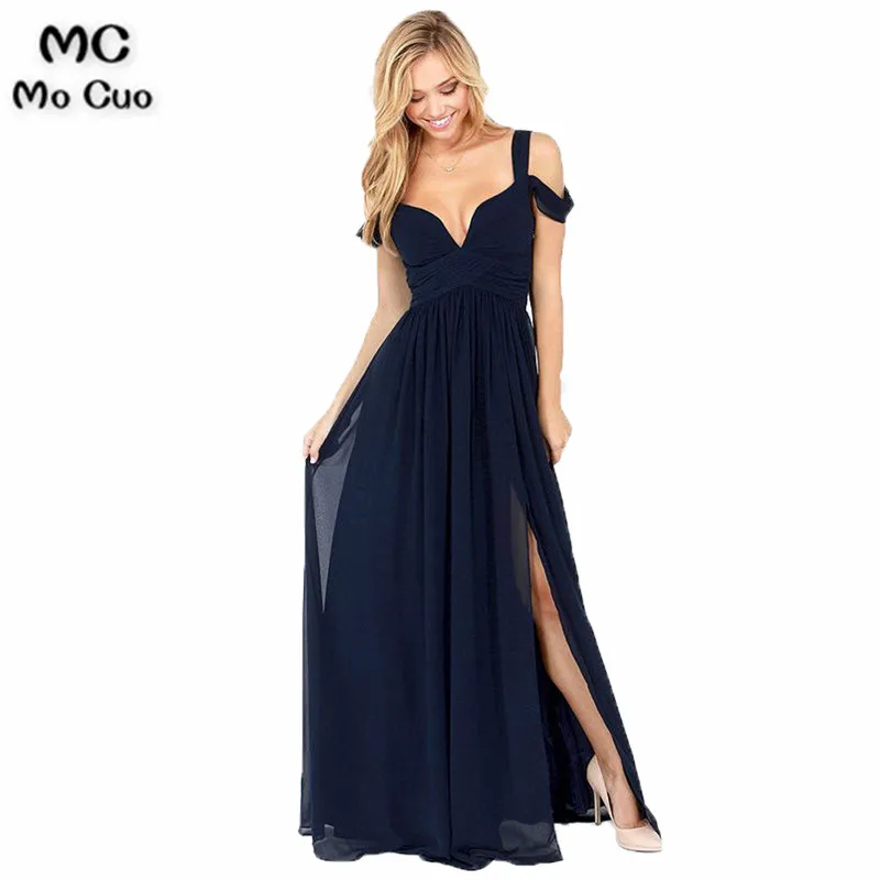 Sexy 2018 Cheap Bridesmaid Dress Wedding Party Dress Maid of Honer Chiffon Pleated Dark Blue Formal Bridesmaid Dresses
Sexy 2018 Cheap Bridesmaid Dress Wedding Party Dress Maid of Honer Chiffon Pleated Dark Blue Formal Bridesmaid Dresses
