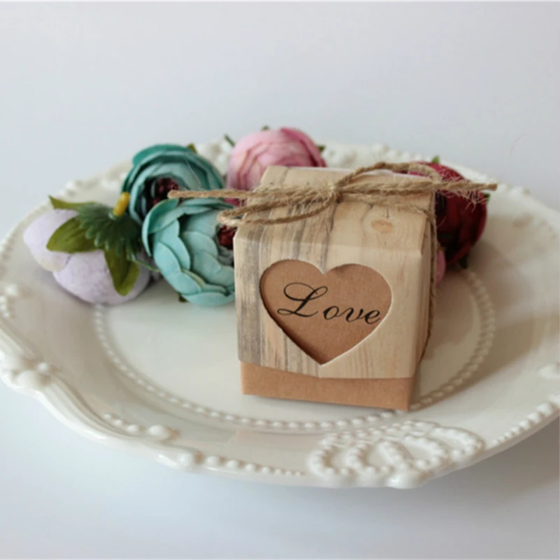 40pcs Vintage Heart Kraft Candy & Gift Box with Rustic Burlap Twine Decoration Wedding Gifts for Guests Party Favors Supplies,W
40pcs Vintage Heart Kraft Candy & Gift Box with Rustic Burlap Twine Decoration Wedding Gifts for Guests Party Favors Supplies,W