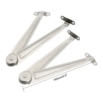 Uxcell 1Pair 10inch Furniture Lid Hinge Bracket 180 Degree 1.5mm Thickness Folding Lid Support Hinge Lid Stay with Soft Close
Uxcell 1Pair 10inch Furniture Lid Hinge Bracket 180 Degree 1.5mm Thickness Folding Lid Support Hinge Lid Stay with Soft Close