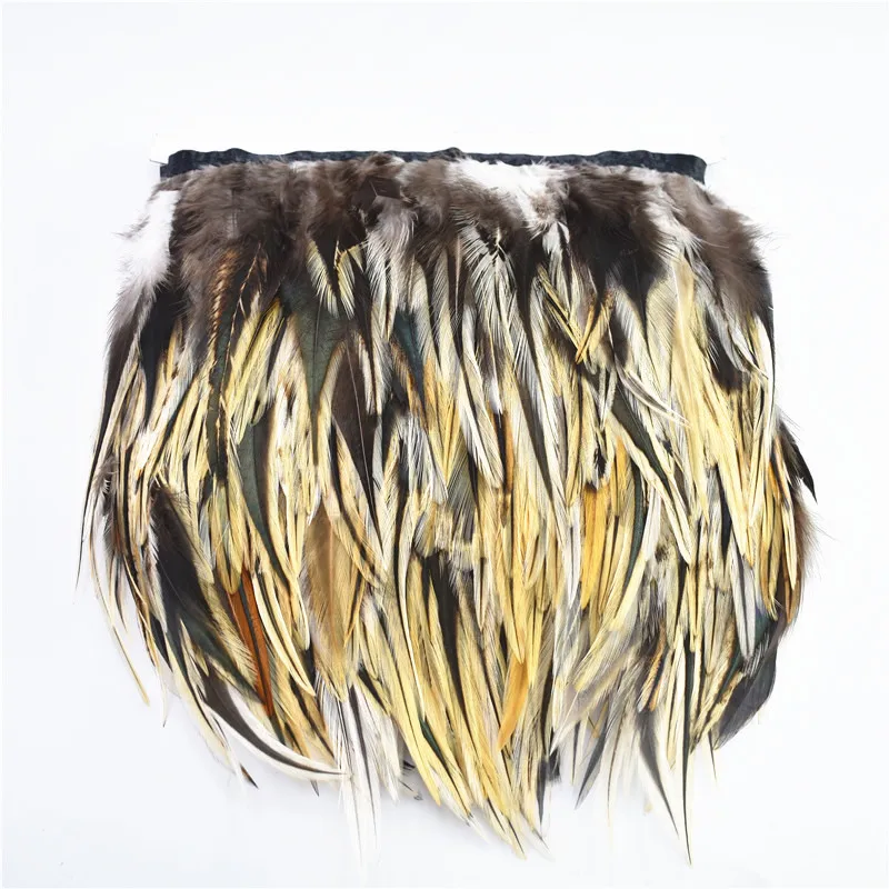 1yard Pheasant feather trim ribbon10-15CM Rooster feathers for jewelry making DIY feathers for Crafts needlework Clothing plumes
1yard Pheasant feather trim ribbon10-15CM Rooster feathers for jewelry making DIY feathers for Crafts needlework Clothing plumes