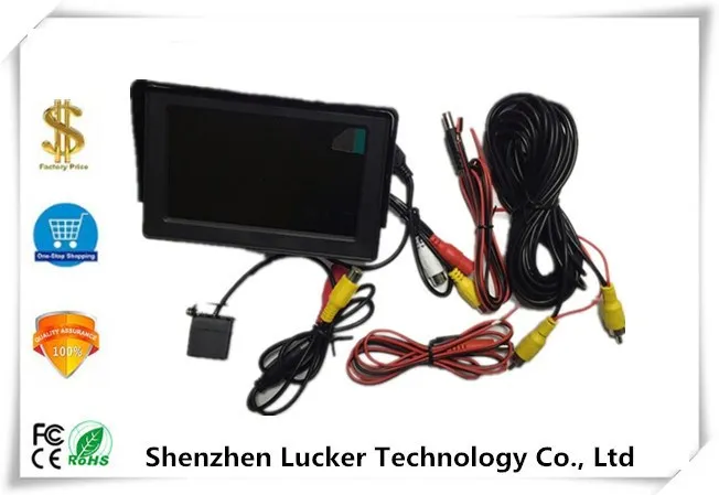 4.3 inch Vehicle Display Monitor Digital Color LCD and Revers Car camera Parking Backup assist LED Night Vision
4.3 inch Vehicle Display Monitor Digital Color LCD and Revers Car camera Parking Backup assist LED Night Vision