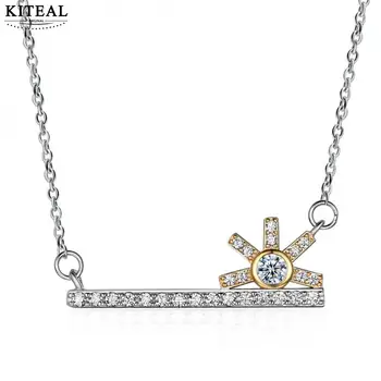 KITEAL New Sale 100% 925 sterling Maiden necklaces pendants sun round zircon collier plastron Charming Jewelry Accessories
KITEAL New Sale 100% 925 sterling Maiden necklaces pendants sun round zircon collier plastron Charming Jewelry Accessories