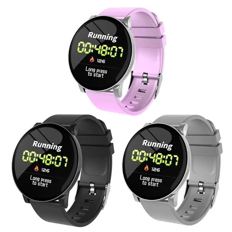 Smart Watch Heart Rate Blood Pressure Monitor Fitness Tracker Sport Waterproof Men Women Smartwatch for iOS Android
Smart Watch Heart Rate Blood Pressure Monitor Fitness Tracker Sport Waterproof Men Women Smartwatch for iOS Android