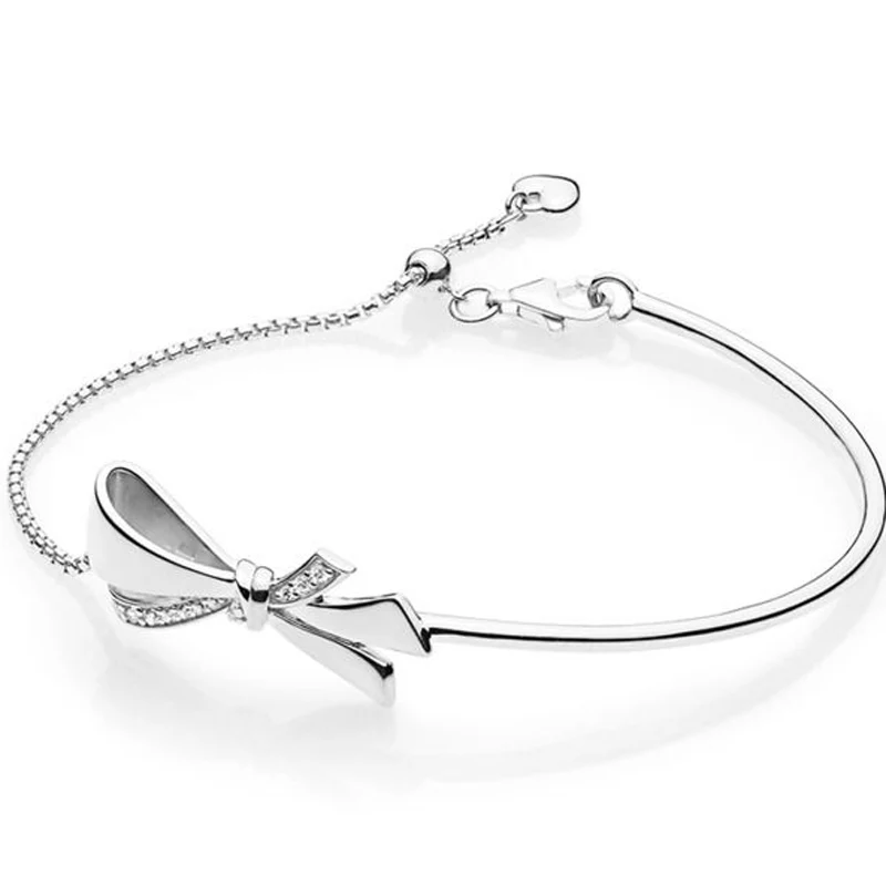 New 925 Sterling Silver Anklets Brilliant Bow Ball Clasp Adjust Bracelet Bangle Fit Women Bead Charm Diy Fine Jewelry
New 925 Sterling Silver Anklets Brilliant Bow Ball Clasp Adjust Bracelet Bangle Fit Women Bead Charm Diy Fine Jewelry