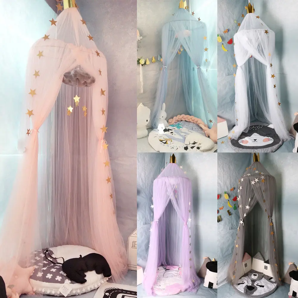 Hot Fairy Princess Baby Round Lace Curtain Dome Bed Canopy Netting Mosquito Net Bed Kids Bedcover Bedding Tent new
Hot Fairy Princess Baby Round Lace Curtain Dome Bed Canopy Netting Mosquito Net Bed Kids Bedcover Bedding Tent new