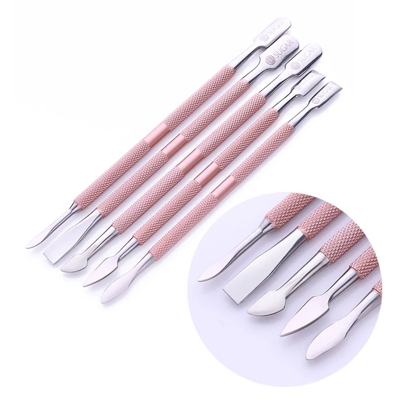 UR SUGAR 1Pc Rose Gold Cuticle Pusher Remover Dual-ended Stainless Steel Manicure Nail Art Tool
UR SUGAR 1Pc Rose Gold Cuticle Pusher Remover Dual-ended Stainless Steel Manicure Nail Art Tool