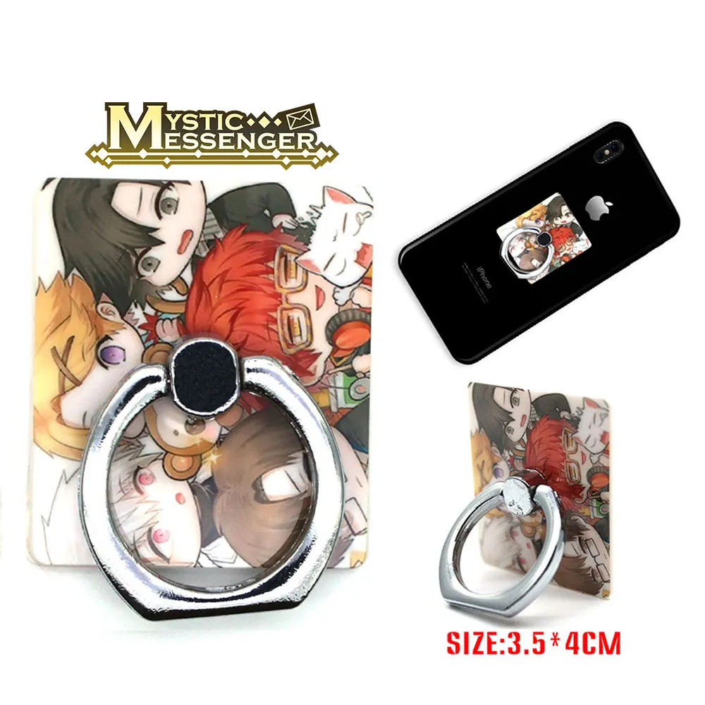 OHCOMICS игра мистический Посланник Yoosung 707 Jumin Zen квадратное кольцо с героями