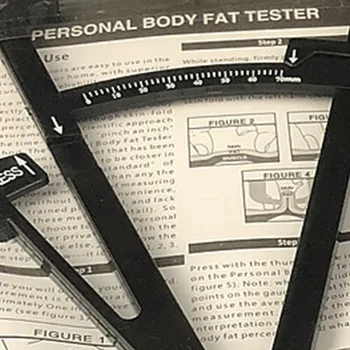 Body Fat Caliper Mass Measuring Body Skinfold Measurement Health Care Tools Tape Tester Fitness Weight Loss Square Black
Body Fat Caliper Mass Measuring Body Skinfold Measurement Health Care Tools Tape Tester Fitness Weight Loss Square Black
