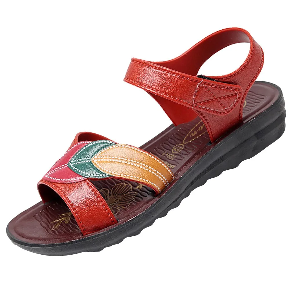 Flat Sandals For Women 2019 Women's Summer Floral Comfortable Sandals Soft Leather Ladies Flat Sandals Women Sandalias
Flat Sandals For Women 2019 Women's Summer Floral Comfortable Sandals Soft Leather Ladies Flat Sandals Women Sandalias