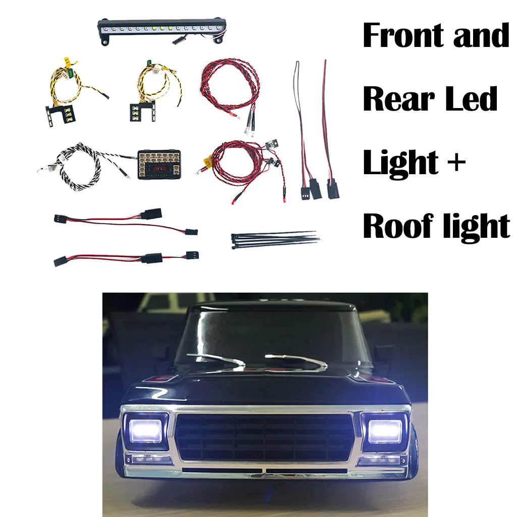 USPS baby girl baby boy Front & Rear Led Light & Roof Light Set for TRAXXAS TRX4 Ford Bronco Ranger 2019 drop shipping gift
USPS baby girl baby boy Front & Rear Led Light & Roof Light Set for TRAXXAS TRX4 Ford Bronco Ranger 2019 drop shipping gift