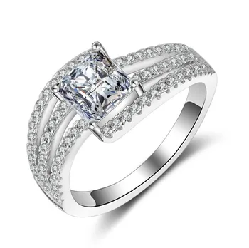 Pure Silver S925 Ring Girl Princess Engagement Ring Marriage Proposal Ring Luxury Silver Jewelry 6mm Stone
Pure Silver S925 Ring Girl Princess Engagement Ring Marriage Proposal Ring Luxury Silver Jewelry 6mm Stone