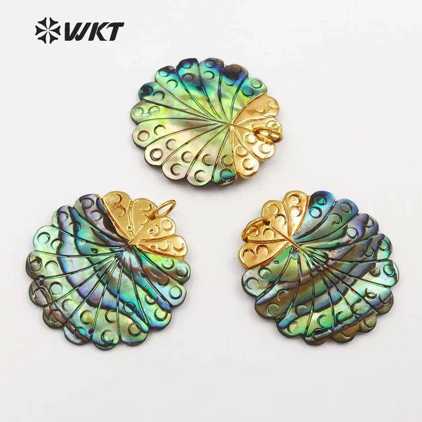 WT-JP045 Wholesale New Arrival Fashion Natural Abalone Shell Jewelry with gold pendant electroplated for sexy girl Gift
WT-JP045 Wholesale New Arrival Fashion Natural Abalone Shell Jewelry with gold pendant electroplated for sexy girl Gift